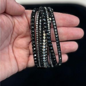 Swarovski wrap bracelet